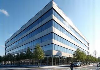 Large corporate office building